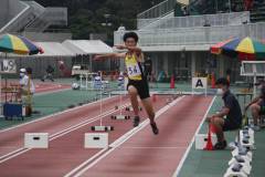 20200809群馬県高等学校体育大会陸上競技大会　三段跳び